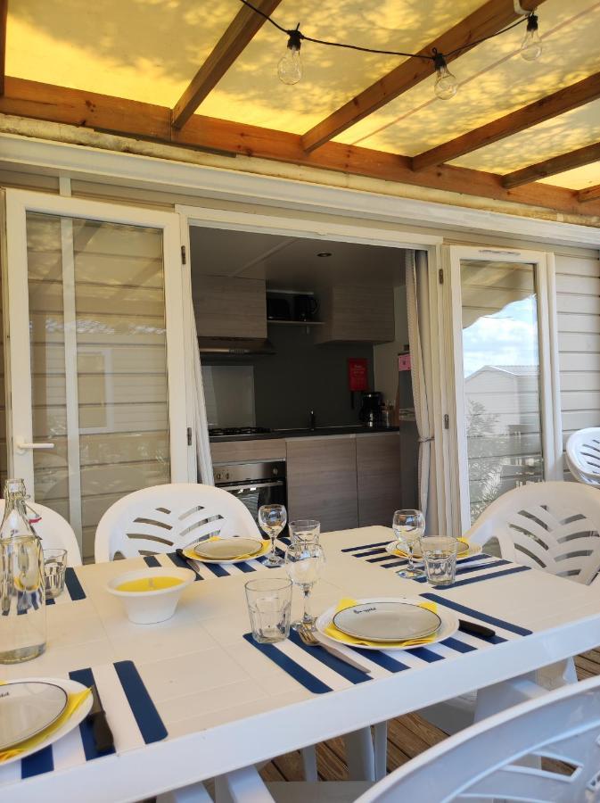 Mobil Home Camping Mar Estang 4* Canet Exterior foto