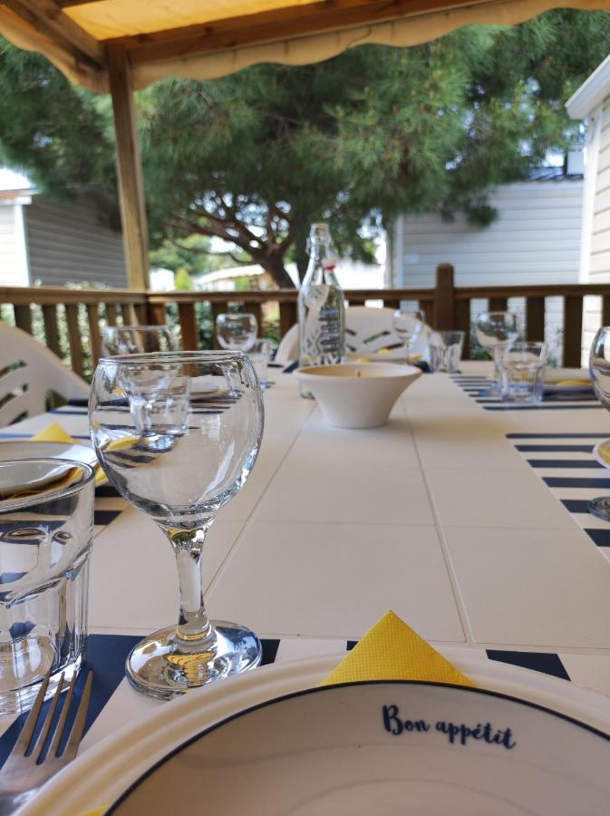 Mobil Home Camping Mar Estang 4* Canet Exterior foto